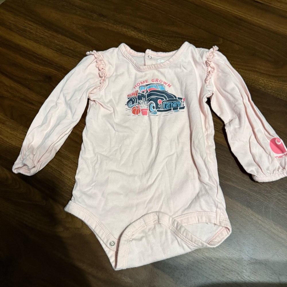 Sold Baby girl Carhartt onesie
